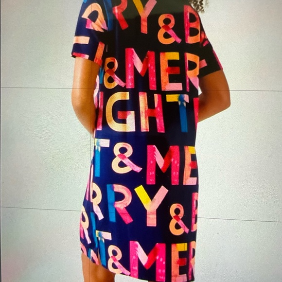 Soma Cool Nights Multi-colored modern nightshirt. Size S. NWOT - Picture 3 of 3